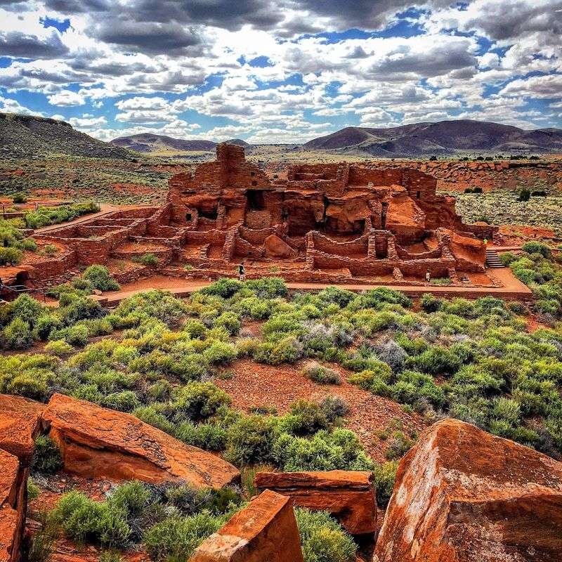 Wupatki Pueblo And Wukoki Pueblo, Wupatki National Monument