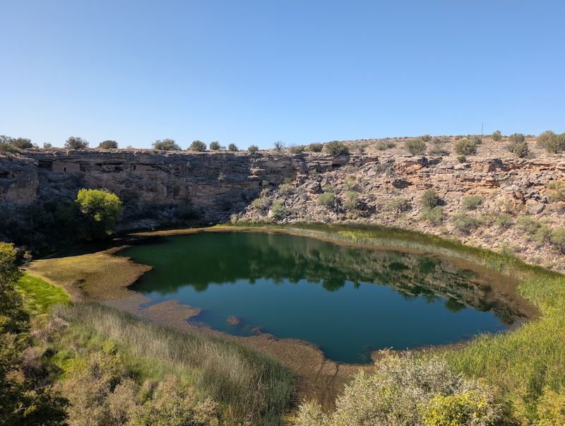 Montezuma Well, Rimrock