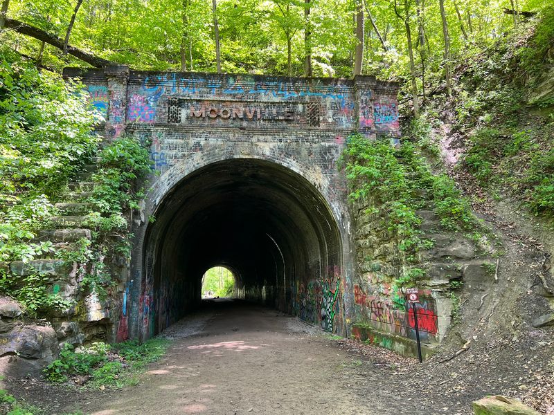 Moonville Rail Trail, Moonville Tunnel Moonville Rail Trail, Moonville Tunnel