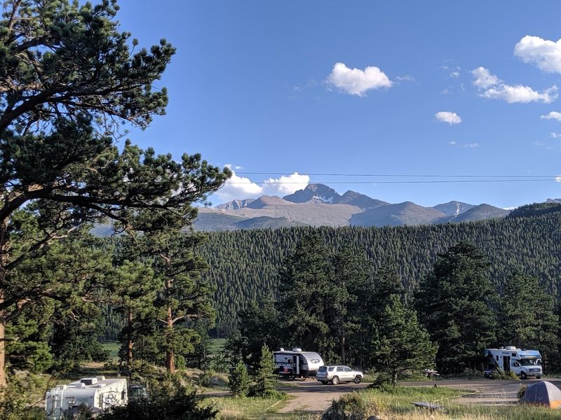 Moraine Park Campground - Rocky Mountain National Park Moraine Park Campground - Rocky Mountain National Park
