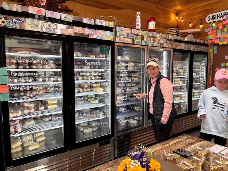 More Than 50 Rotating Cheesecake Flavors 