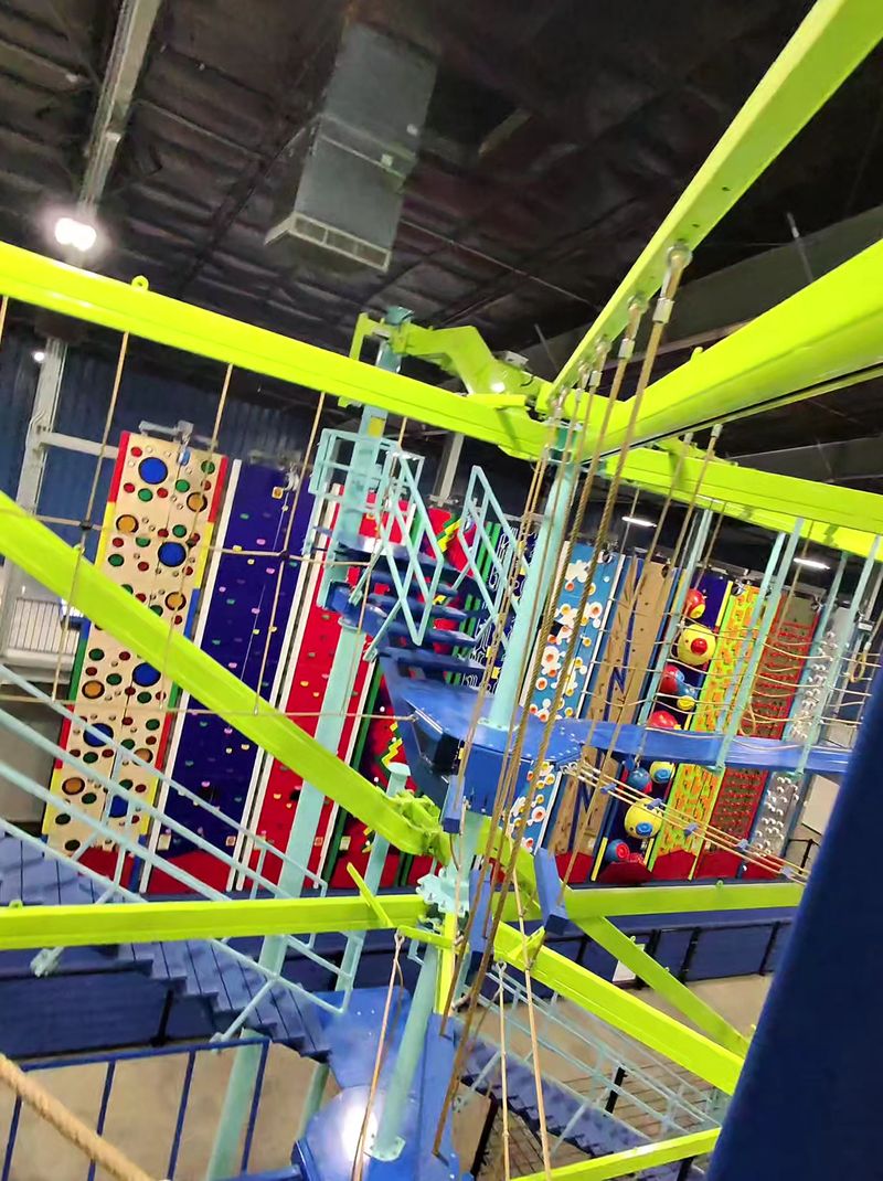 More Than 80 Obstacles Fill The Upper Levels