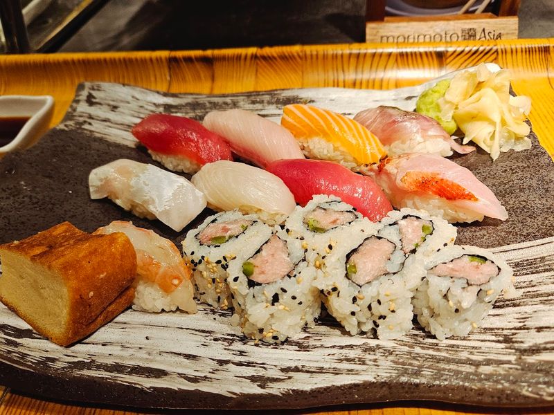 Fresh Sushi Crafted With Precision And Care