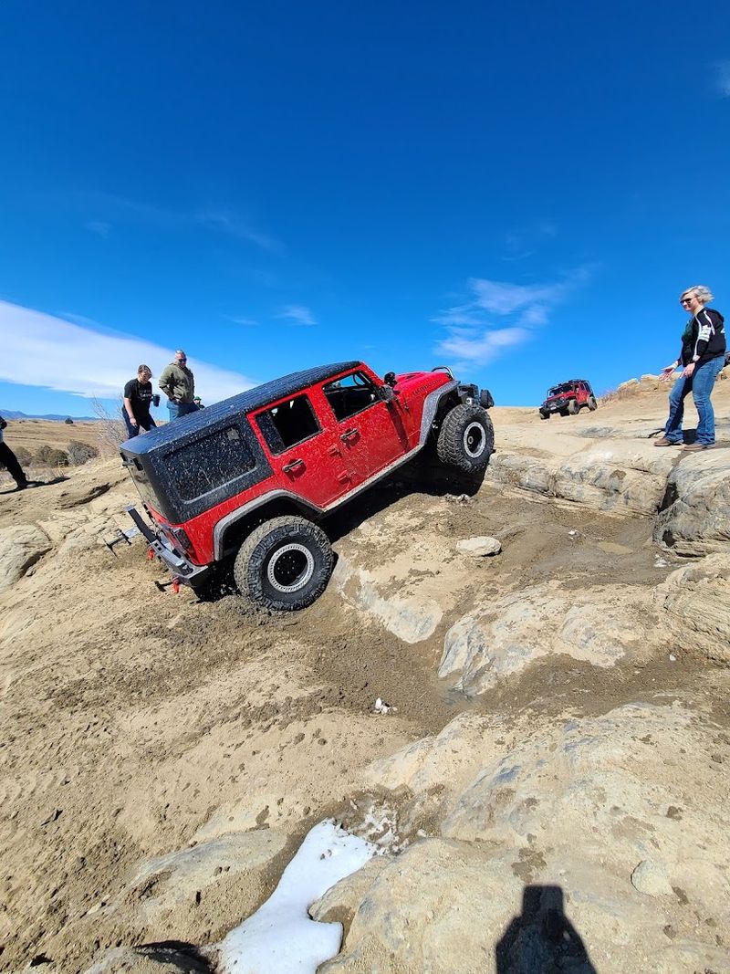 Jeep Trails That Wind Up Into the Hillsides
