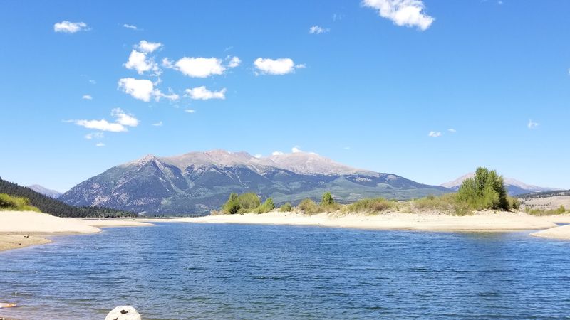 Mount Elbert Gives The Landscape Its Scale