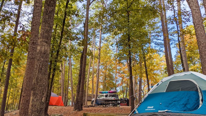Lake Ouachita State Park Kayaking & Camping