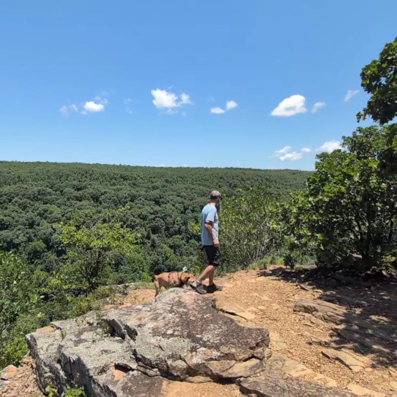 Mount Magazine Hang Gliding Launch Area