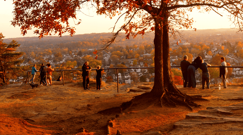 Mount Pleasant Overlook at Rising Park, Lancaster, Ohio