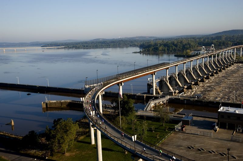 Walk Or Bike Across Big Dam Bridge