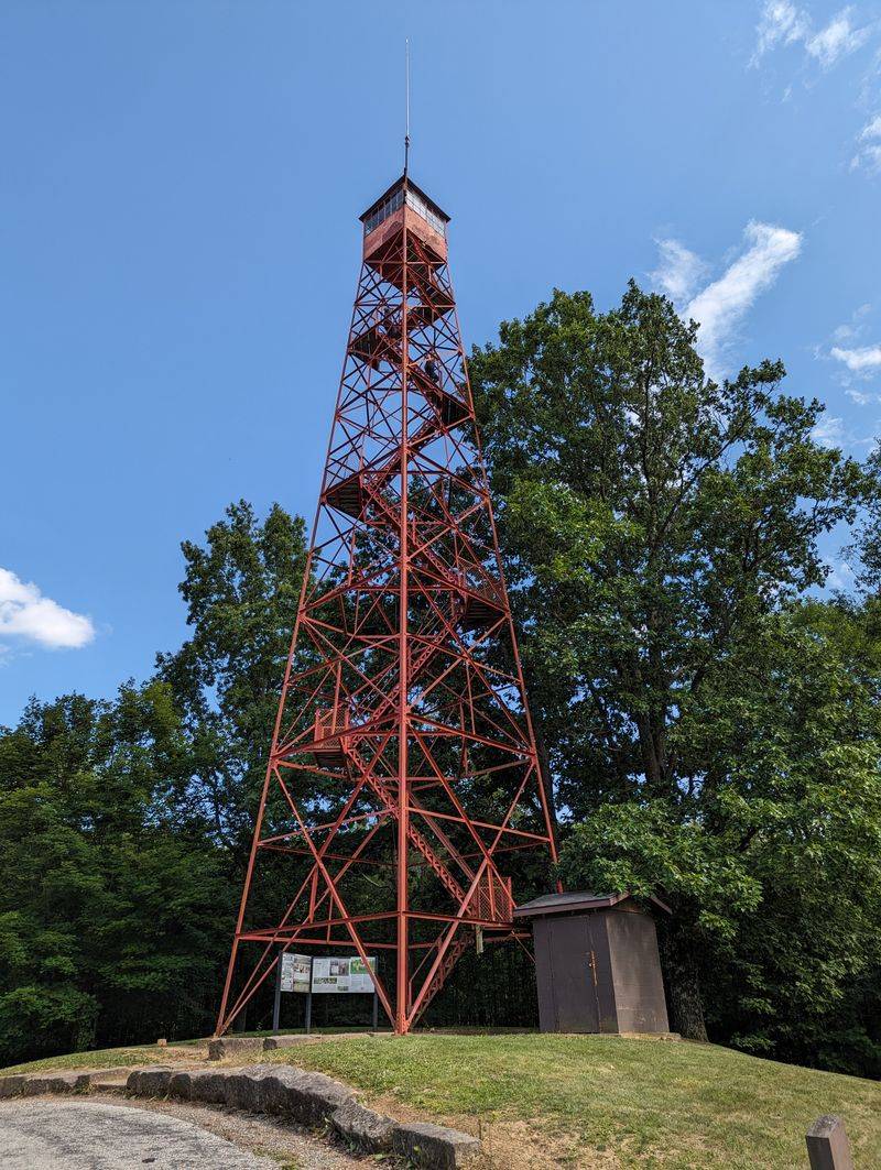 A Fire Tower With Perspective