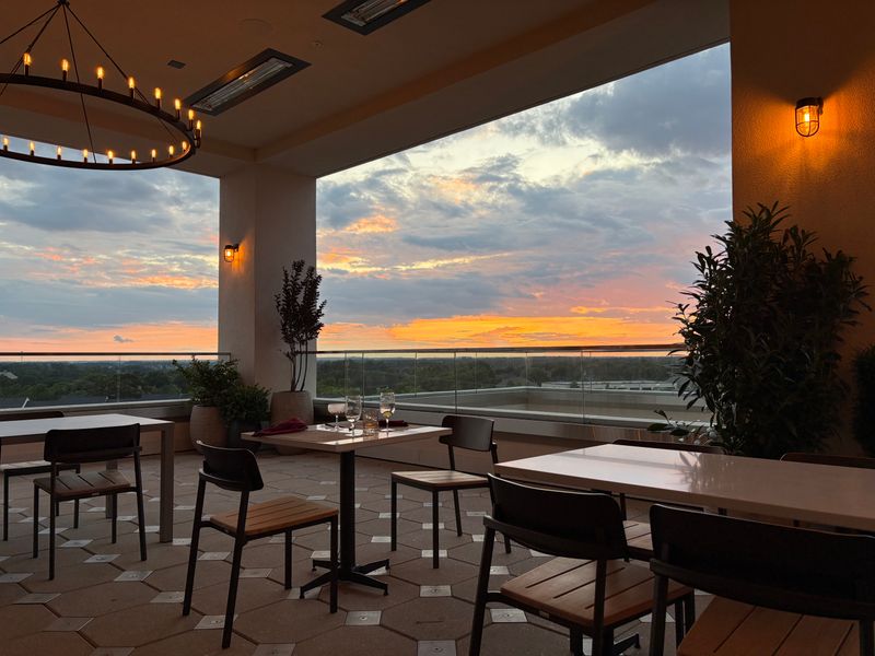 Rooftop Lights And Romance