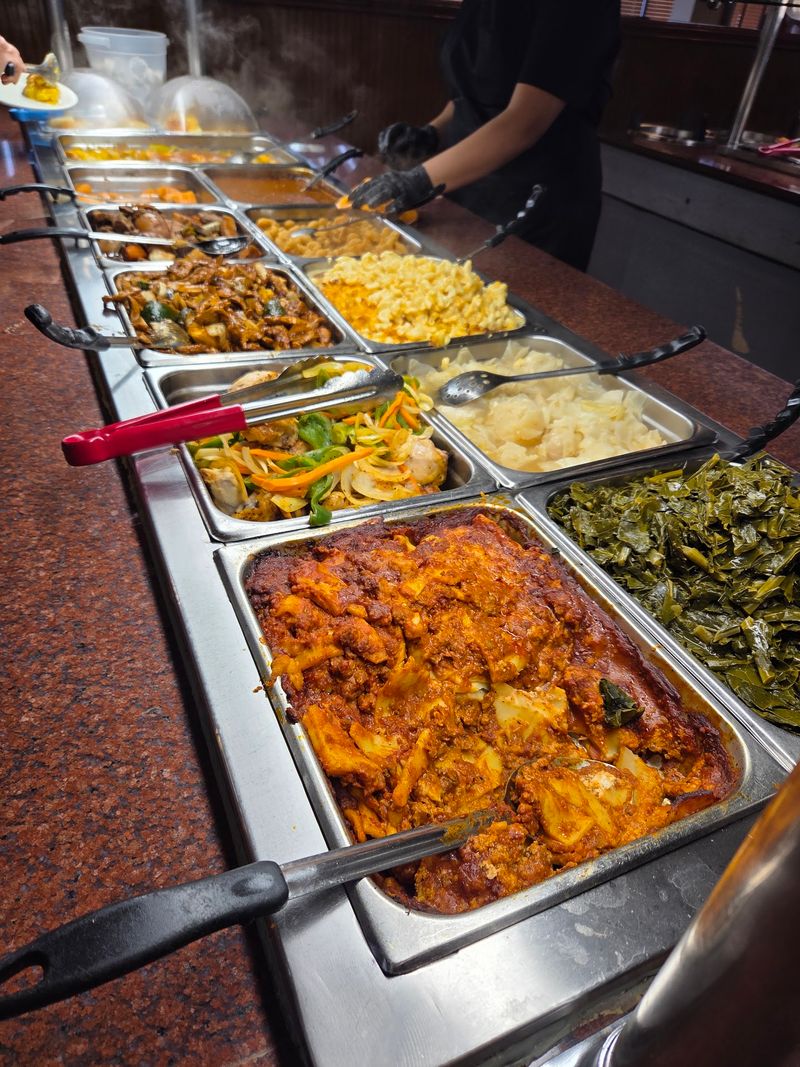Mountains Of Catfish And The Seafood Selection