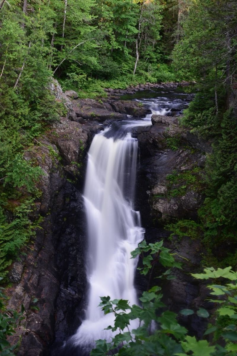 Moxie Falls, The Forks