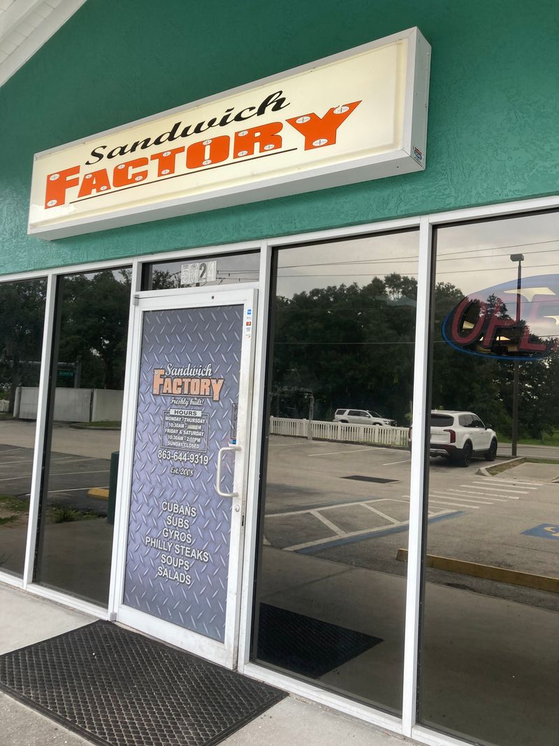 Sandwich Factory – Lakeland, Florida