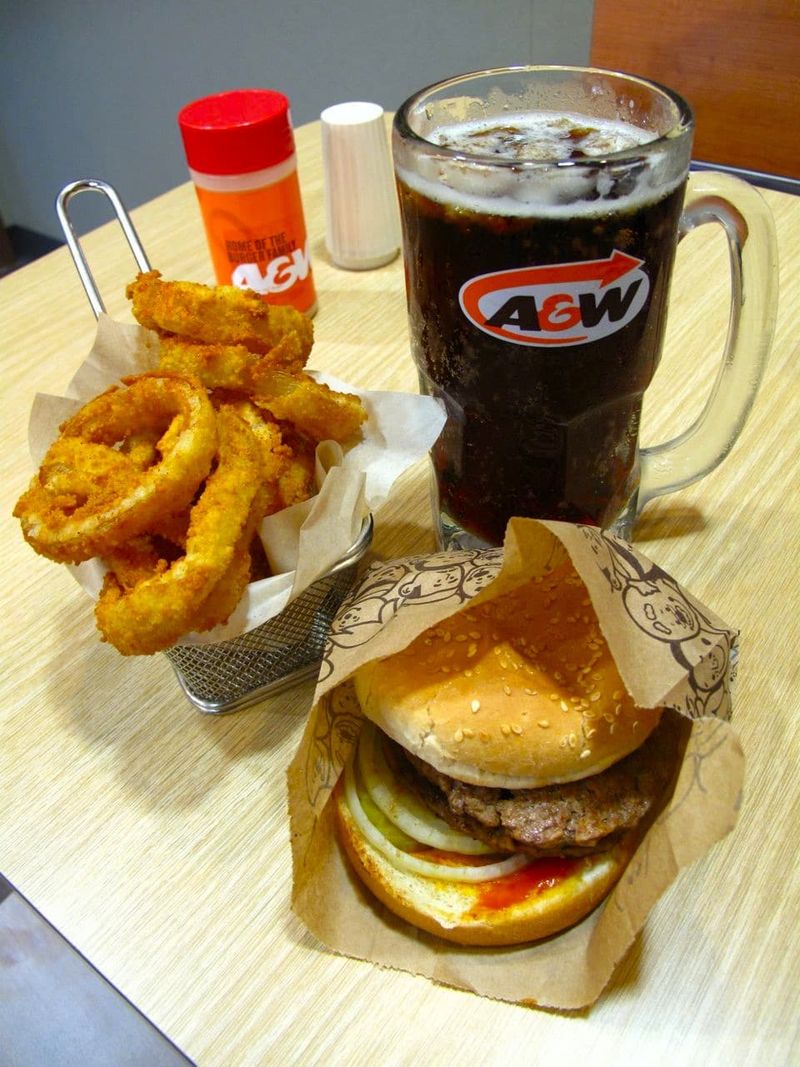 A&W: Root Beer Floats Can't Float These Burgers