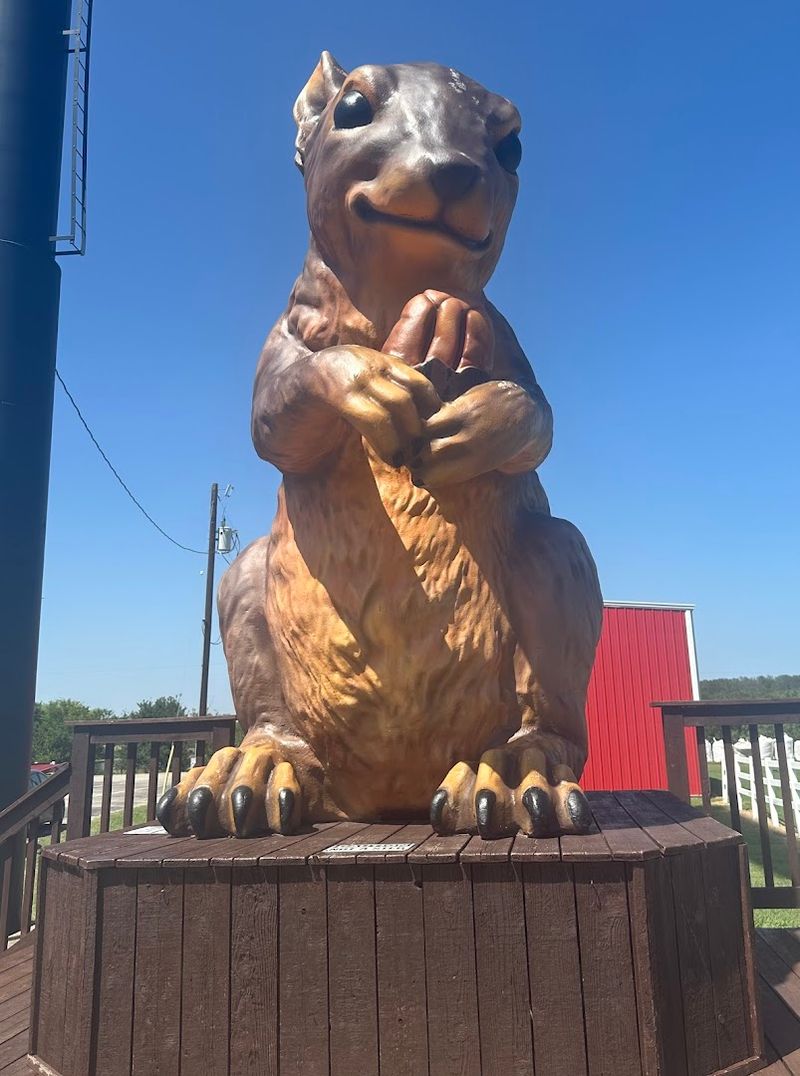 Ms. Pearl, The 14-Foot Squirrel You Cannot Drive Past Without Stopping