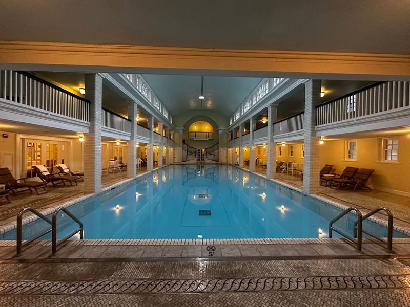 The Spring-Fed Indoor Pool That Guests Keep Talking About