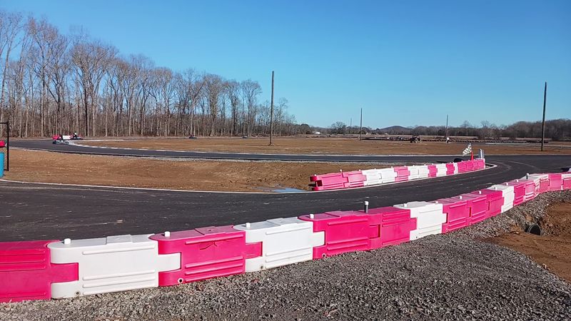 Long Asphalt Course Stretching Nearly Three Quarters Mile