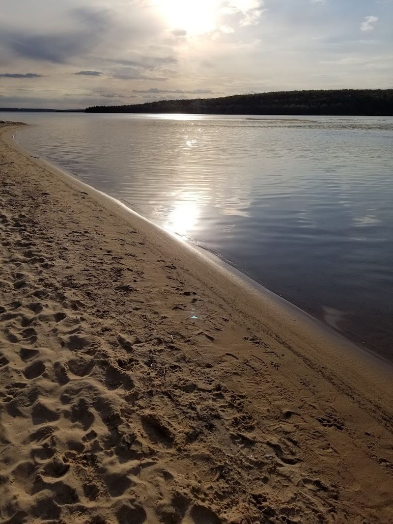 Sand Point Beach And Marsh Boardwalk