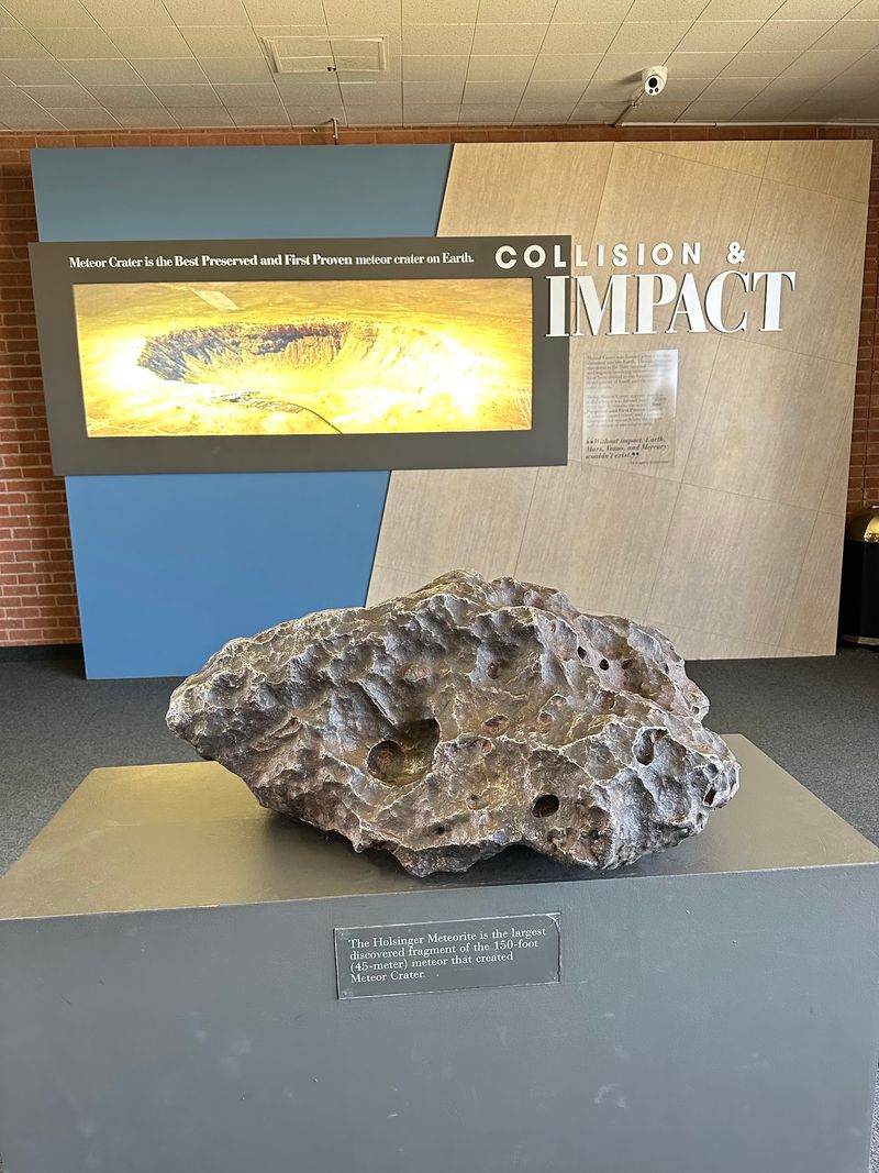 Museum Halls, a 4D Ride and the Holsinger Meteorite