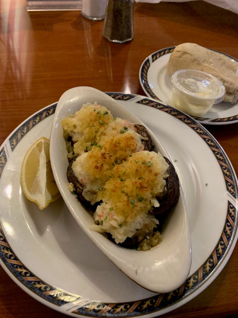 Start With Crab Stuffed Mushrooms