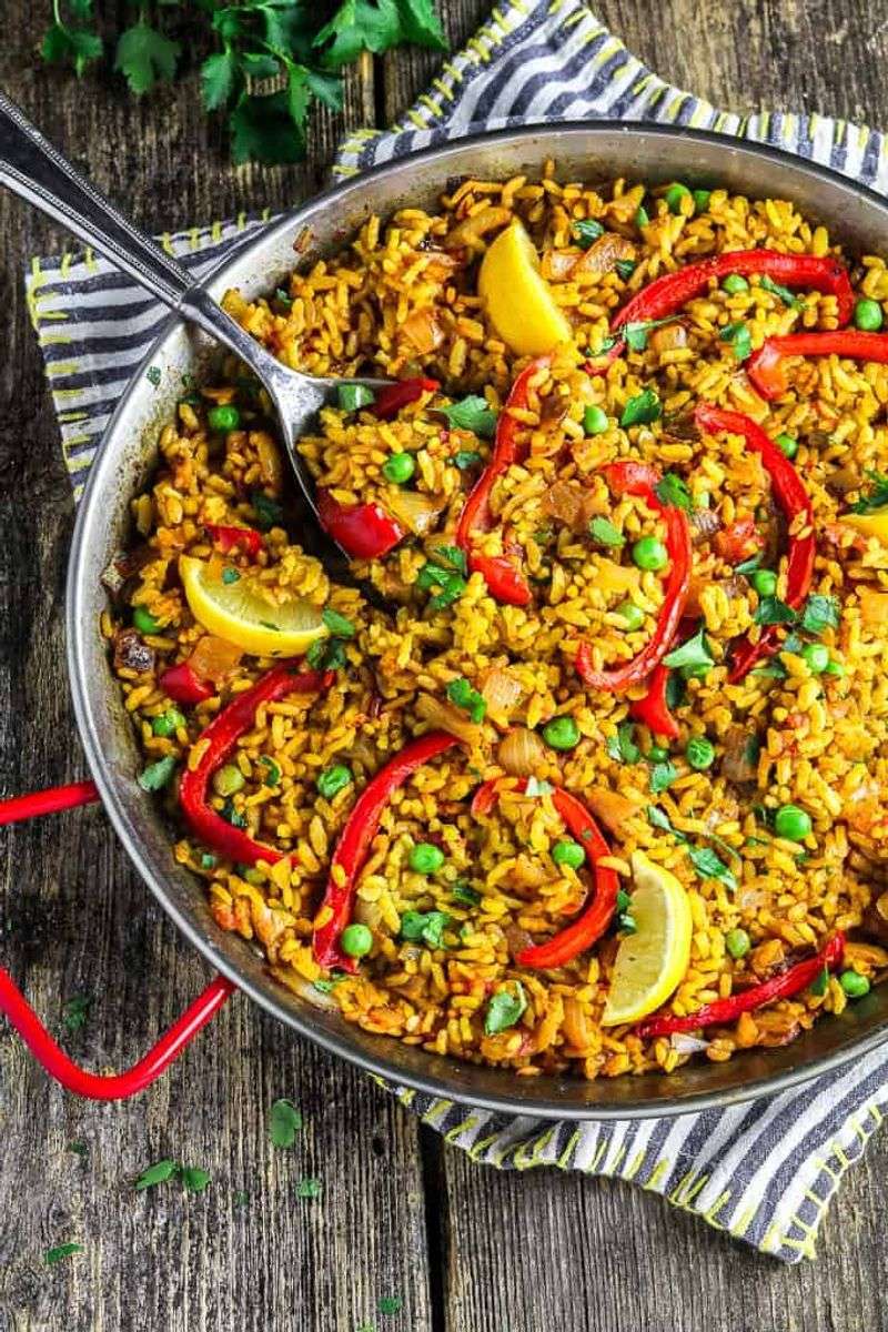 Summer Vegetable Paella