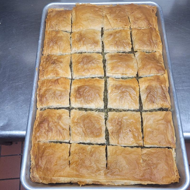 Spinach Pie That Travels Well
