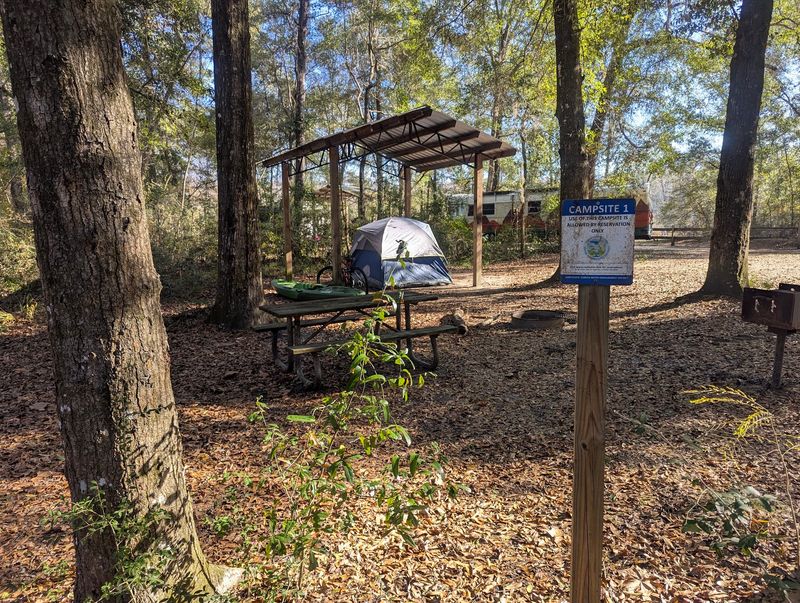 Mystic Springs Free Campground, Walnut Hill