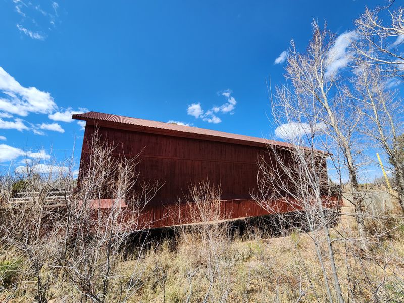 Spanning Pinedale Wash In The White Mountains