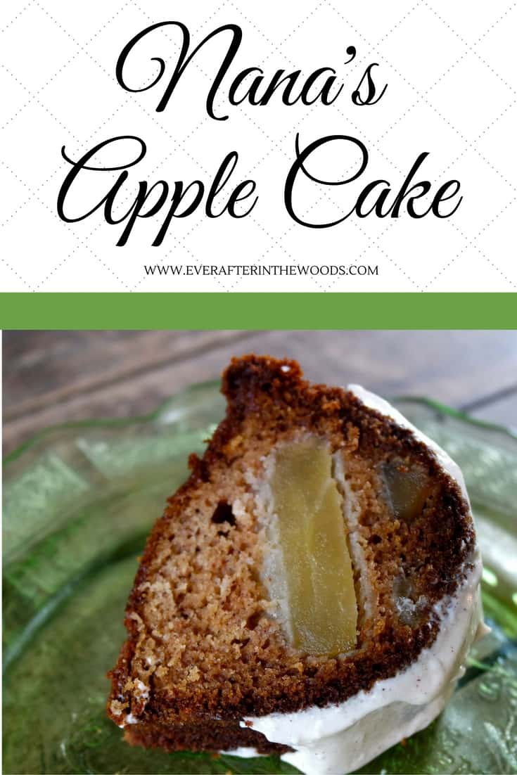 grandma old fashioned fashion apple cake fall recipe