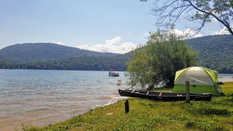 Nancy's Boat-To-Shore Campground At Raystown Lake, Entriken, Pennsylvania