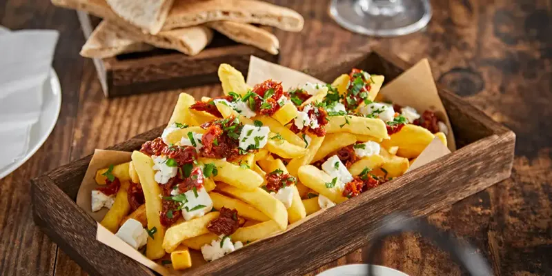 Globally-Inspired Loaded Fries