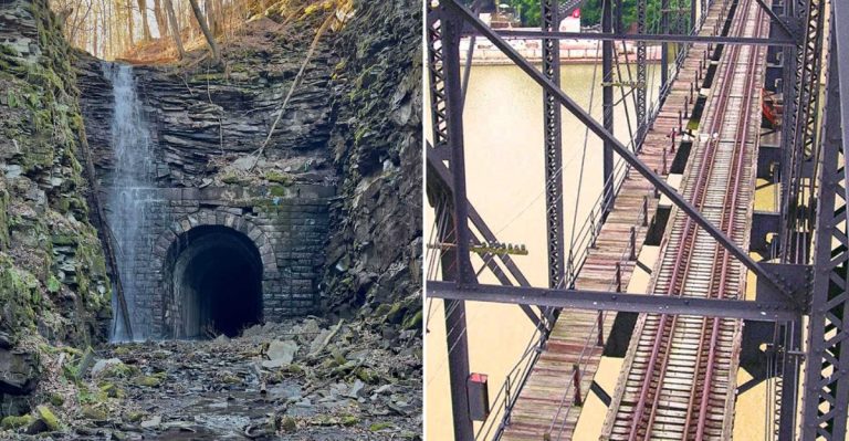 Nature Has Almost Taken Back These Abandoned Railroads In West Virginia