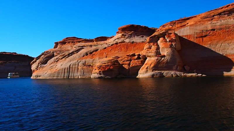 Navajo Canyon Boat Tour At Antelope Point Marina, Lake Powell, Page Navajo Canyon Boat Tour At Antelope Point Marina, Lake Powell, Page