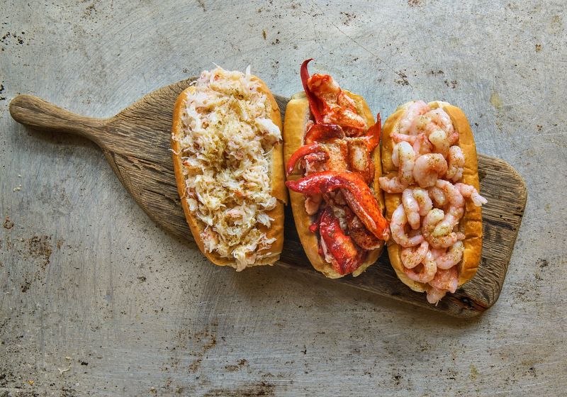 Lobster Rolls In Split-Top Buns