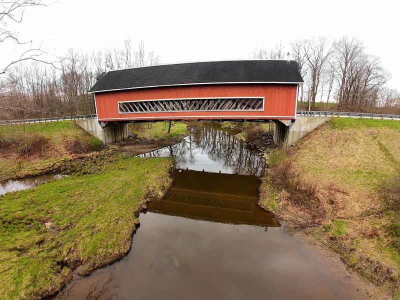 Netcher Road Covered Bridge, Jefferson