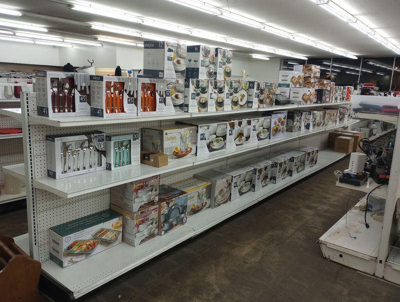 New Merchandise Alongside Secondhand Finds