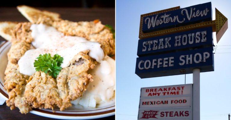 New Mexico Roadside Café Still Frying Up Chicken-Fried Steak The Classic Way