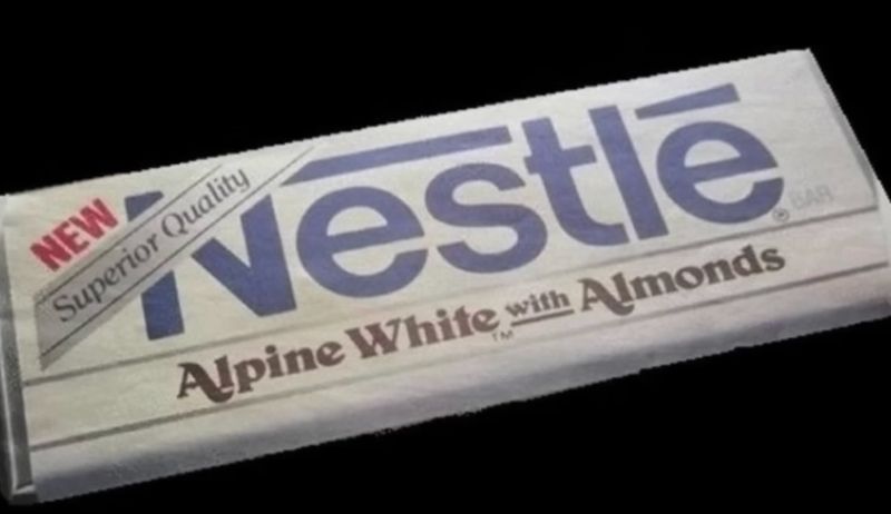 Alpine White Chocolate Bar