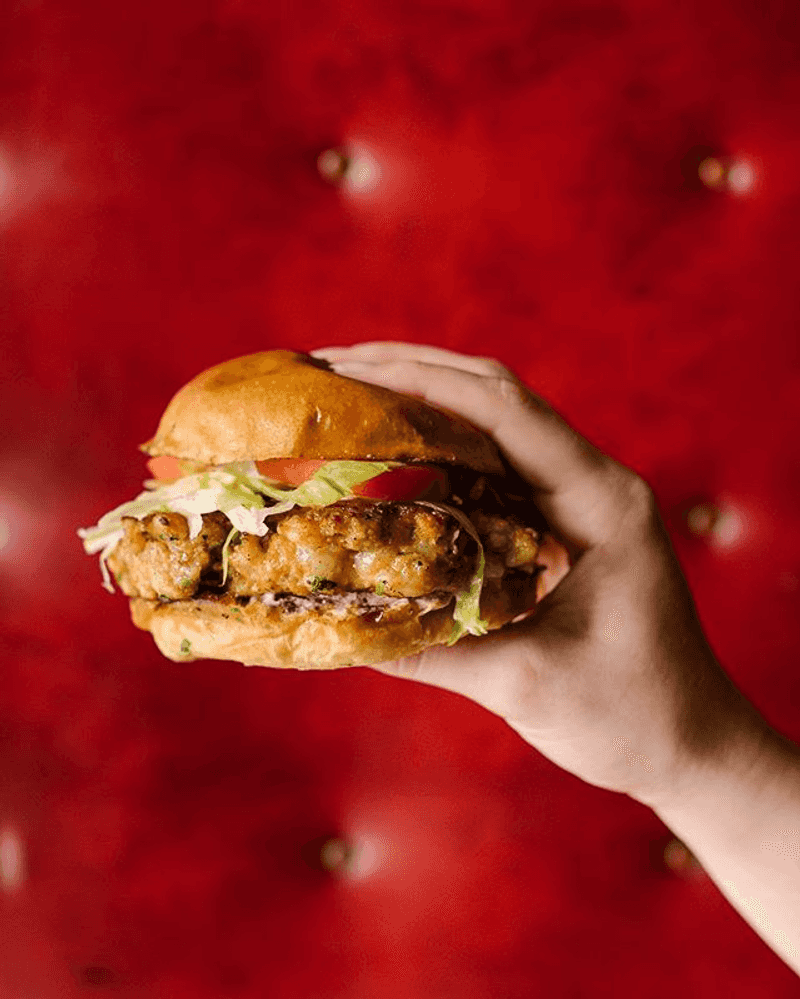 South Carolina's Shrimp Burger