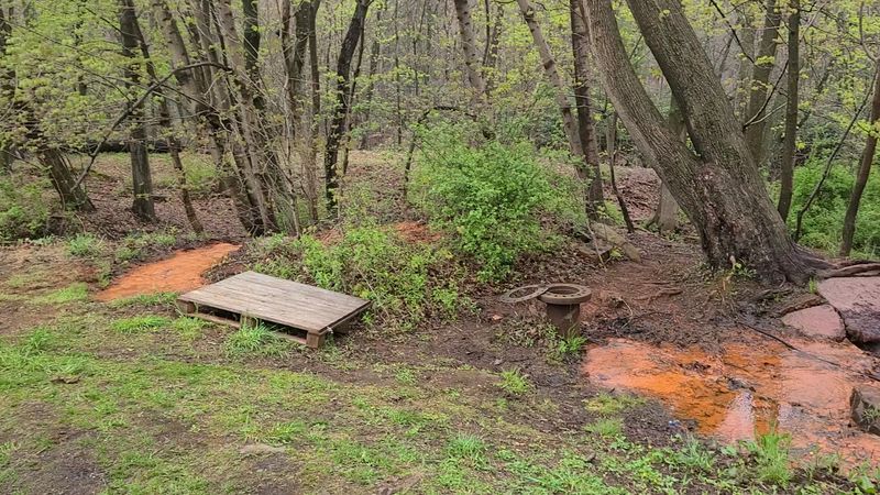 Glass and Debris Require Careful Footing