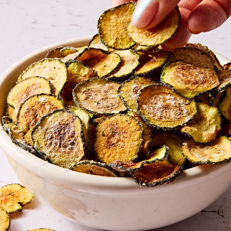 Addictive Oven-Baked Zucchini Chips