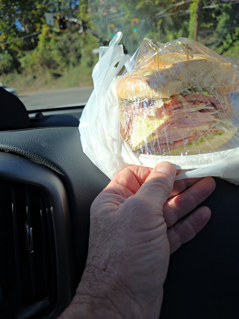 No Seating Means Grab And Go