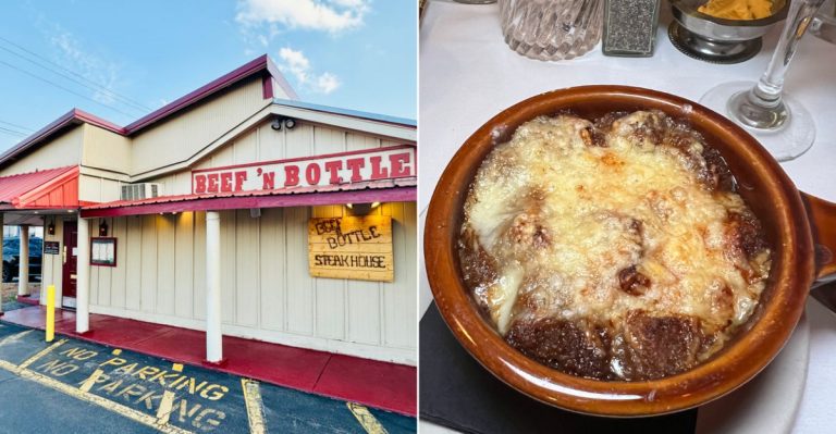 North Carolina Has A Steakhouse Where The French Onion Soup Steals The Whole Show
