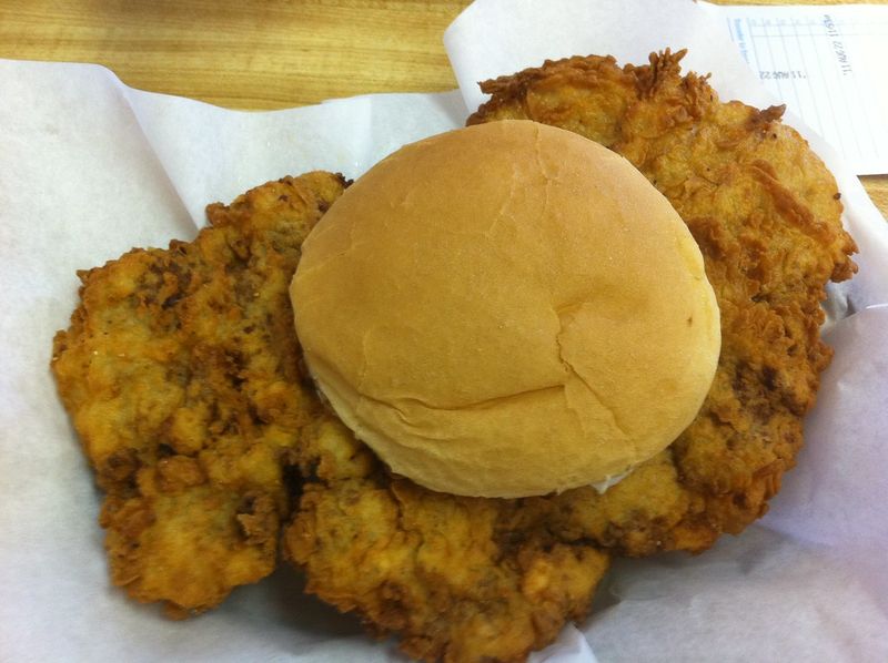 Oklahoma's Chicken Fried Steak Sandwich