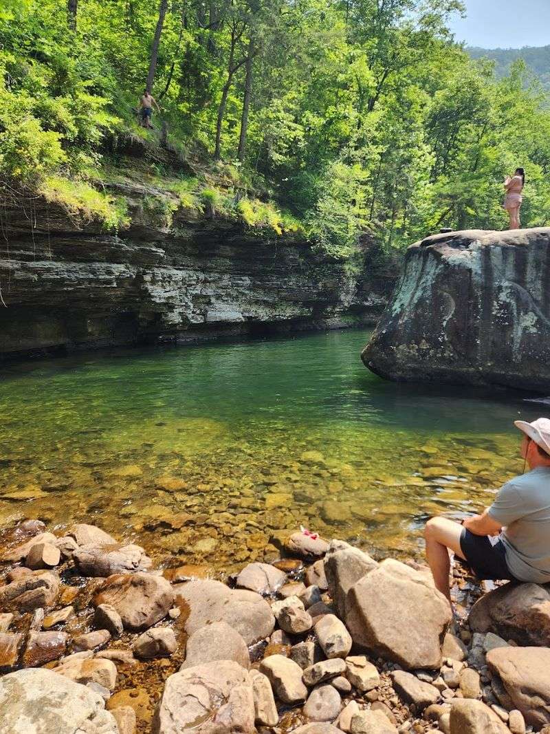 North Chick Blue Hole At North Chickamauga Creek Gorge State Park