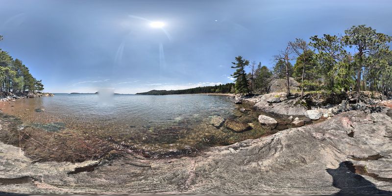 Little Presque Isle In The Distance