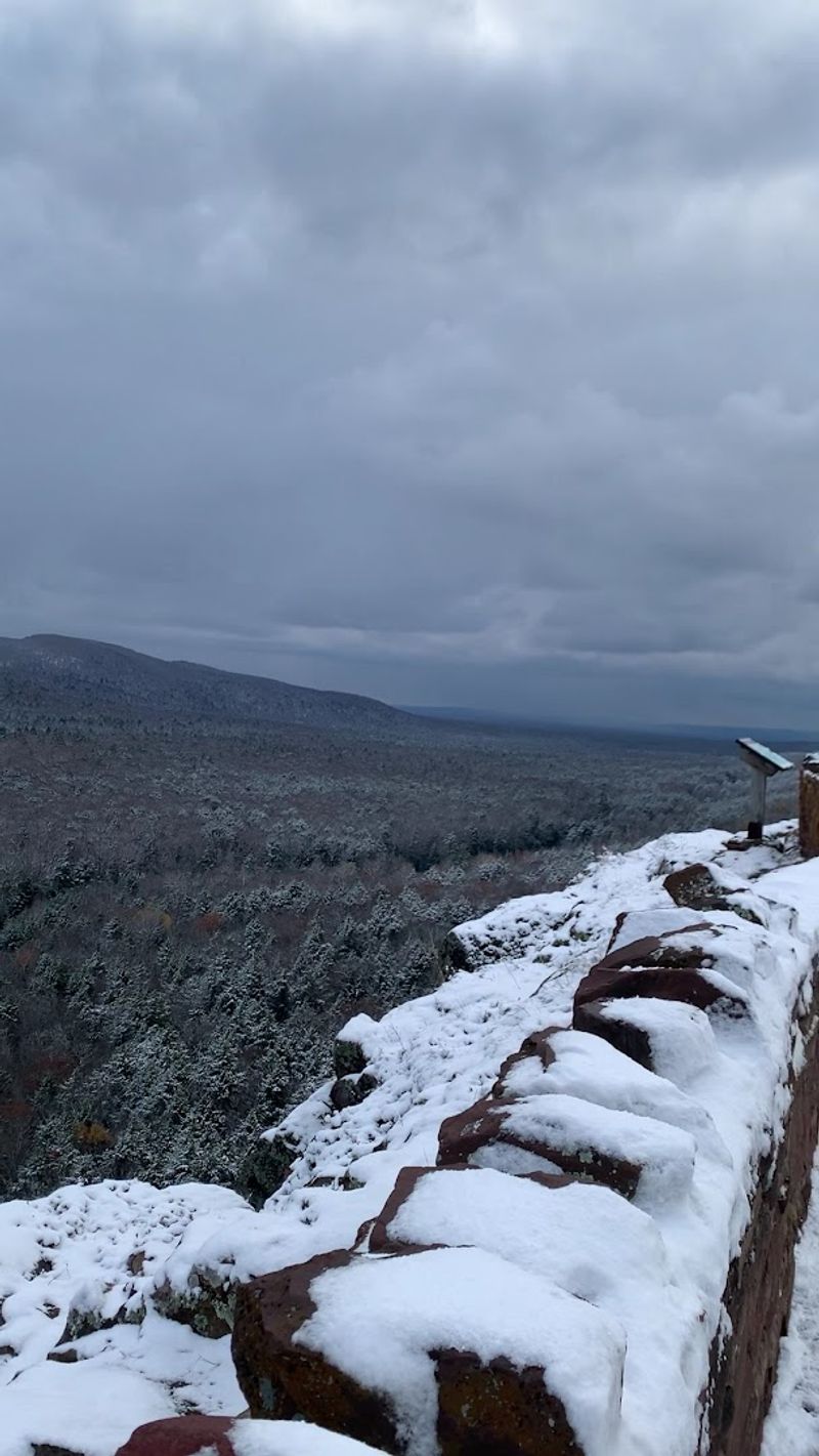 Winter Snowshoeing And Ski Laps