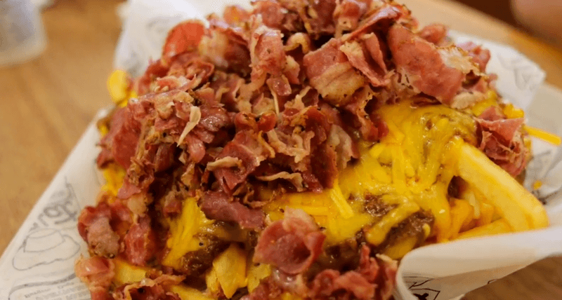 The Hat Pastrami Chili-Cheese Fries
