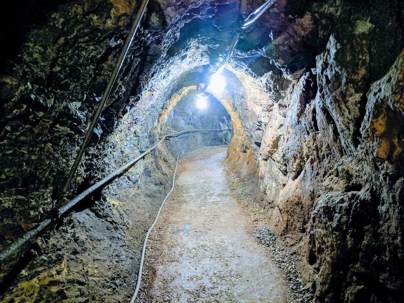 Notice How Bright The Mine Actually Is